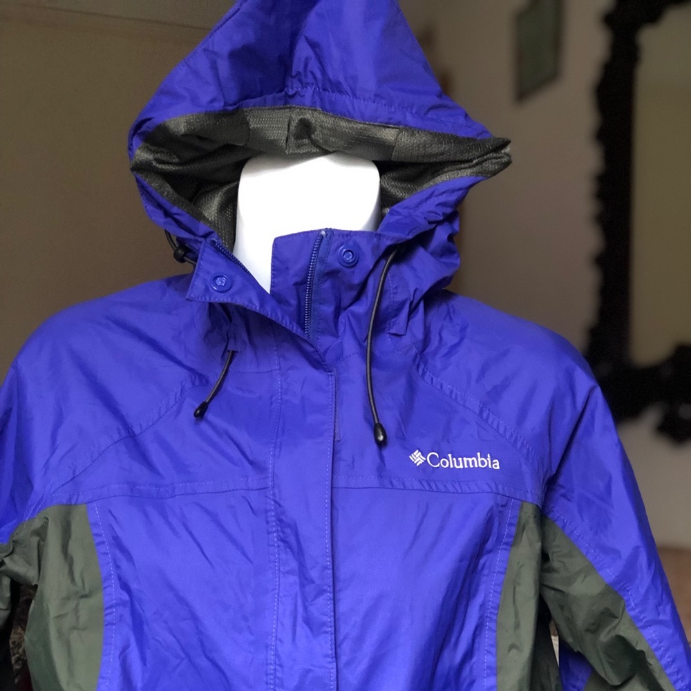 Columbia color block windbreaker